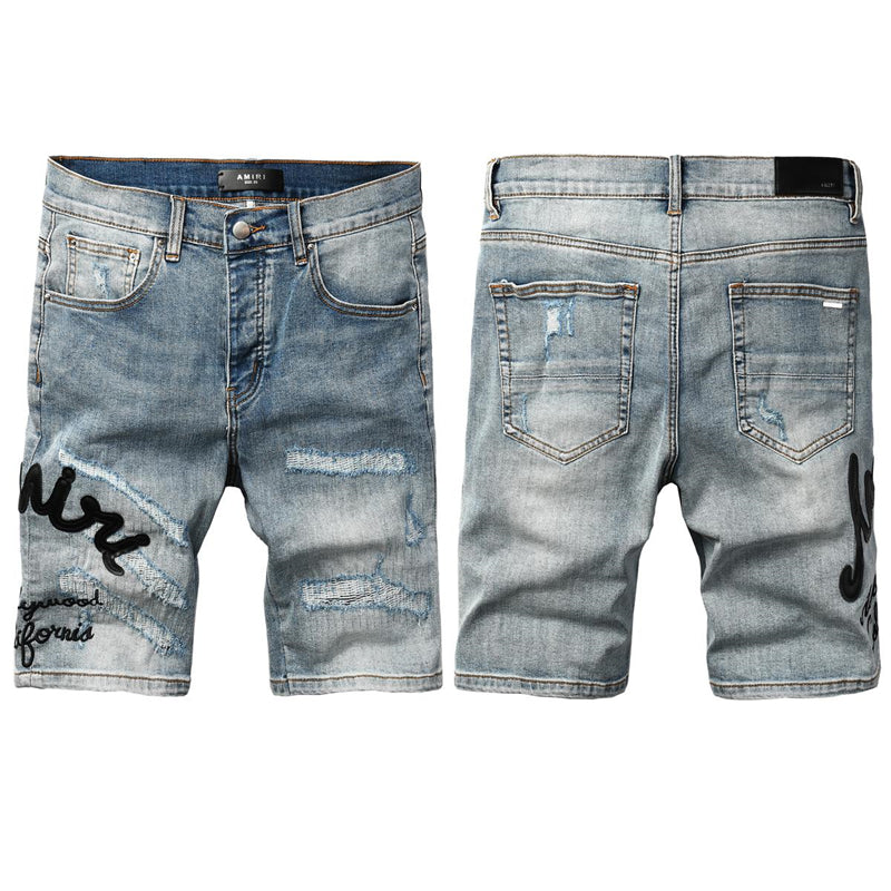 SALL AMIRI Fashion Denim shorts 6011