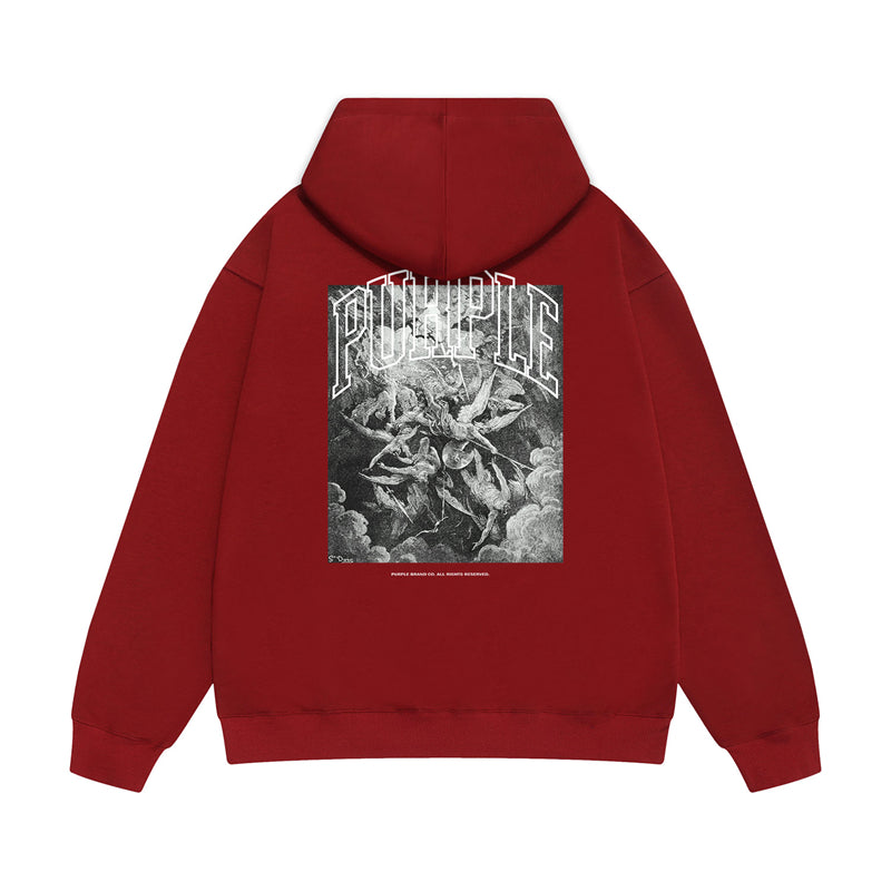 SALL Purple Fashion sweatshirts