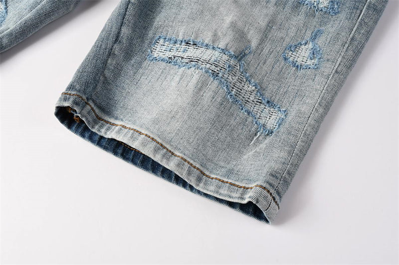 SALL AMIRI Fashion Denim shorts 6011