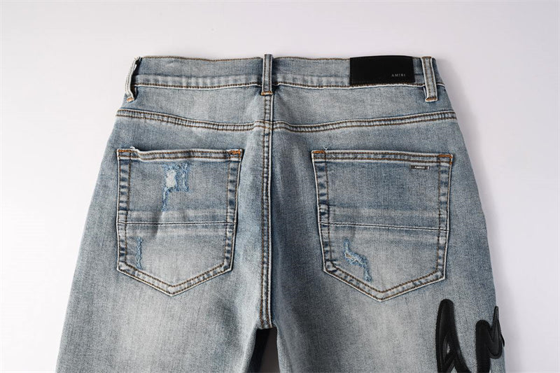 SALL AMIRI Fashion Denim shorts 6011