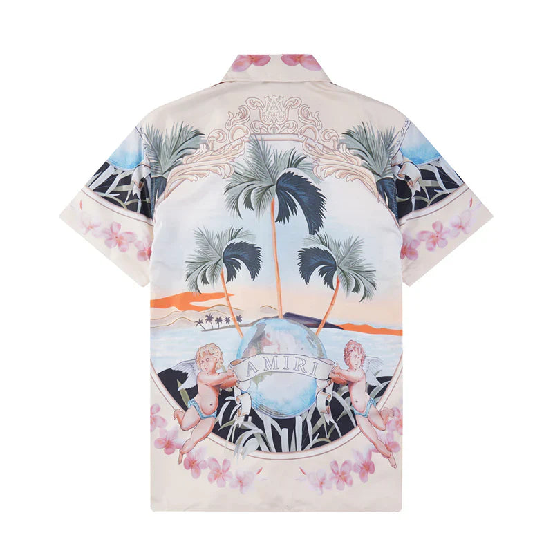 SALL AMIRI silk shirt