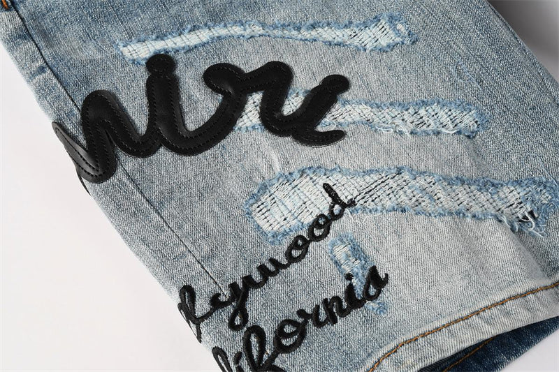 SALL AMIRI Fashion Denim shorts 6011