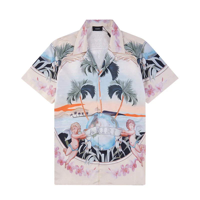 SALL AMIRI silk shirt