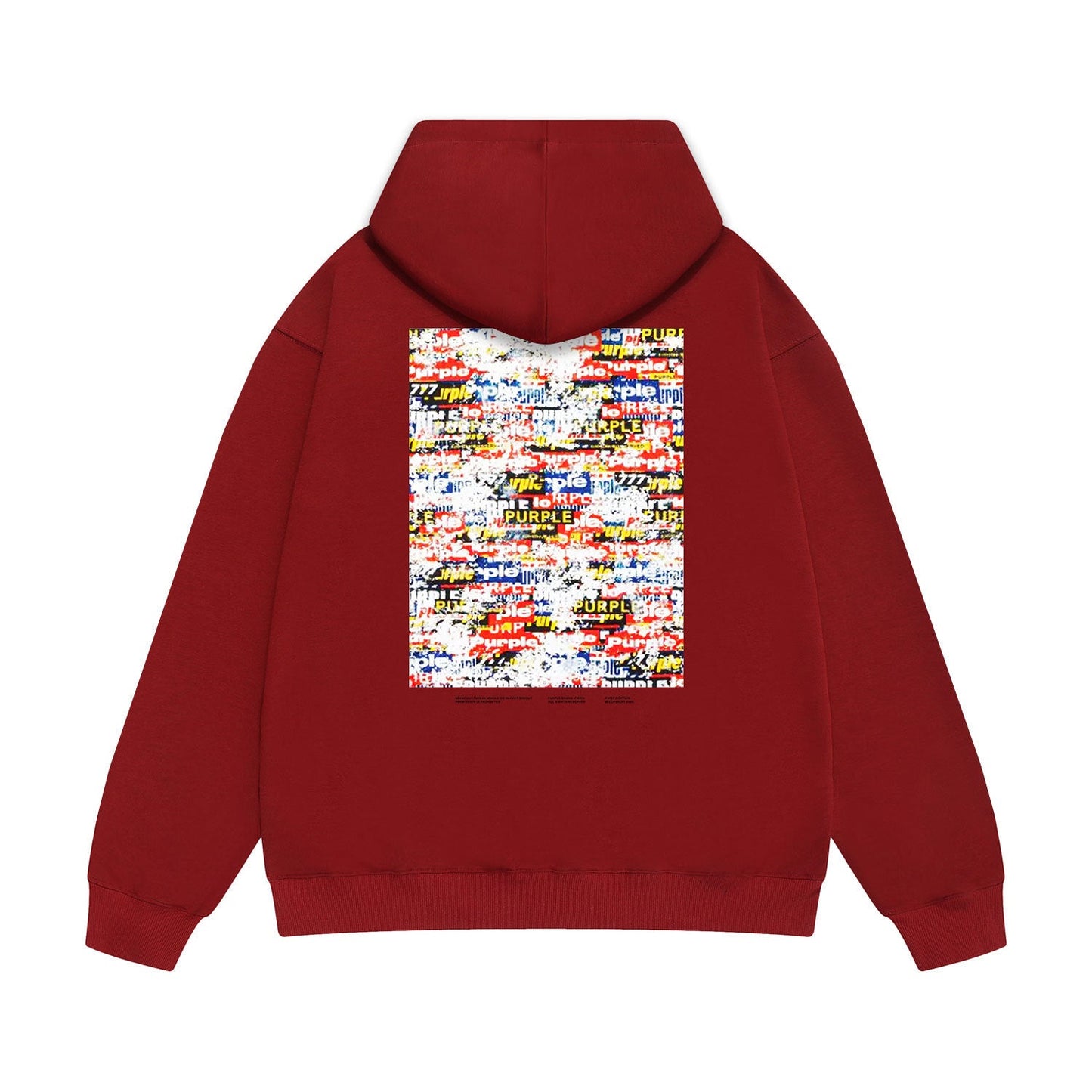 SALL Purple Fashion sweatshirts