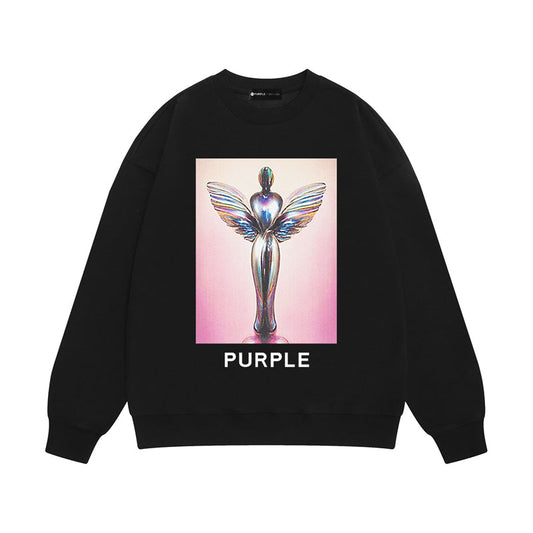 SALL Purple Fashion sweatshirts