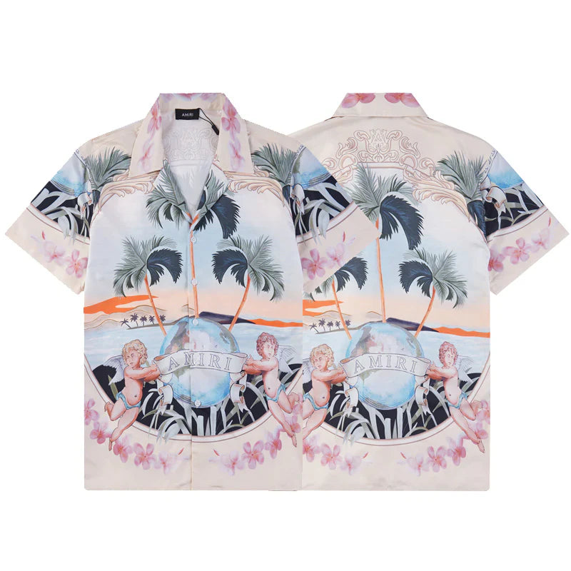 SALL AMIRI silk shirt
