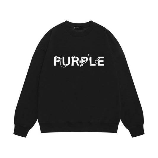 SALL Purple Fashion sweatshirts