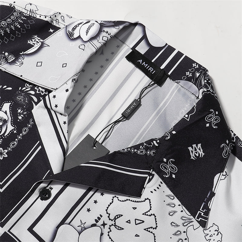 SALL AMIRI silk shirt