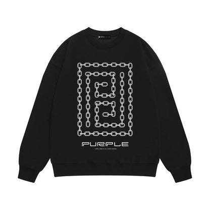 SALL Purple Fashion sweatshirts