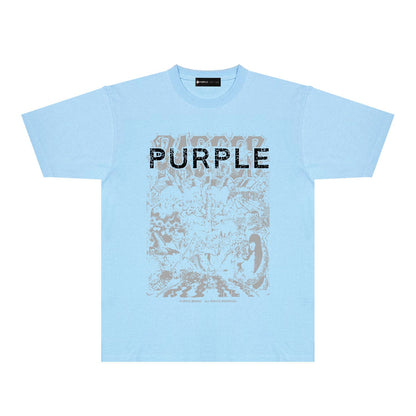 SALL Purple Fashion T-shirt