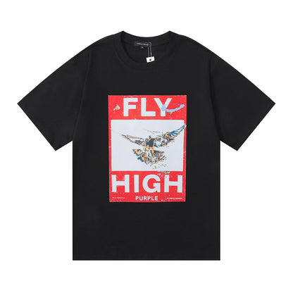 SALL Purple Fashion T-shirt