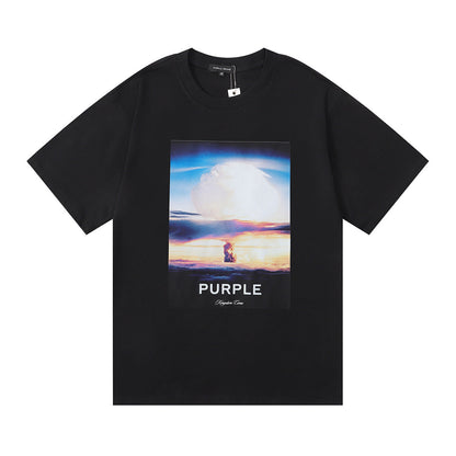 SALL Purple Fashion T-shirt