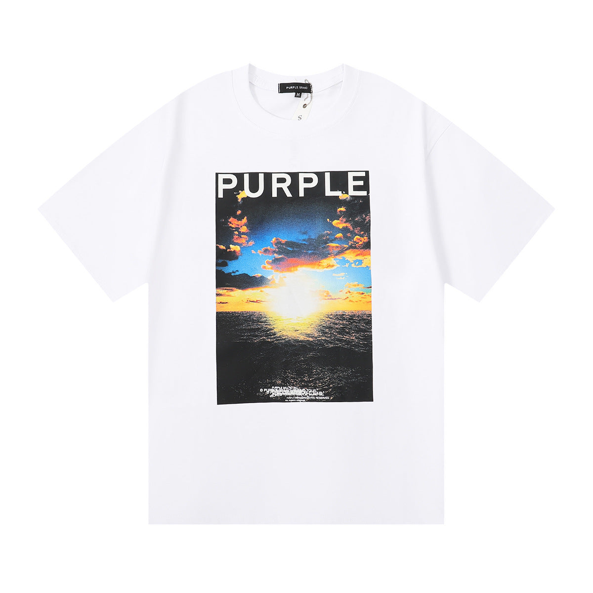 SALL Purple Fashion T-shirt