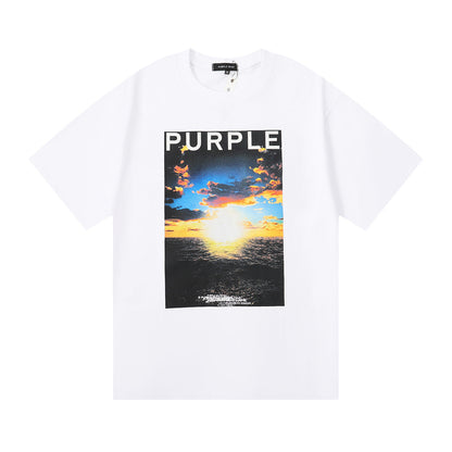 SALL Purple Fashion T-shirt