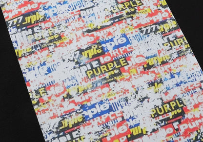 SALL Purple Fashion T-shirt