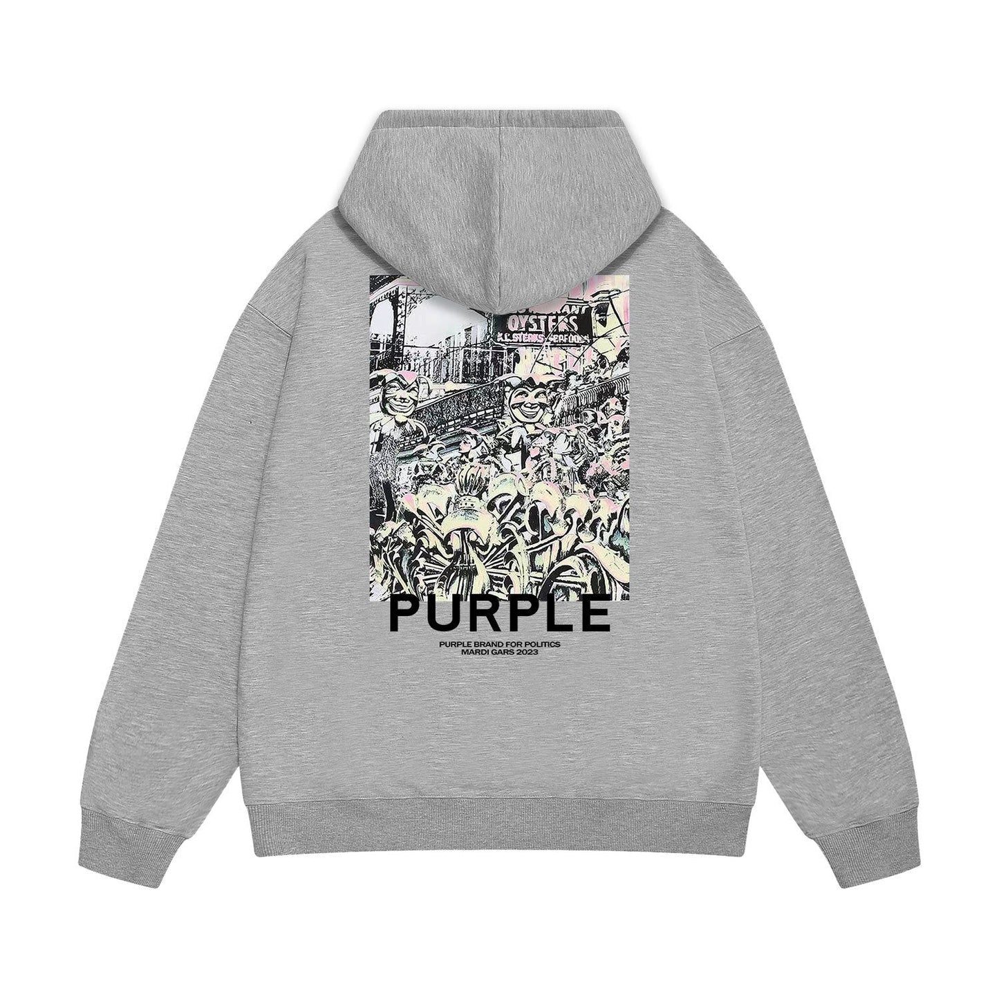 SALL Purple Fashion sweatshirts