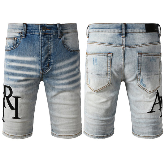 SALL AMIRI  Fashion Denim shorts 6009