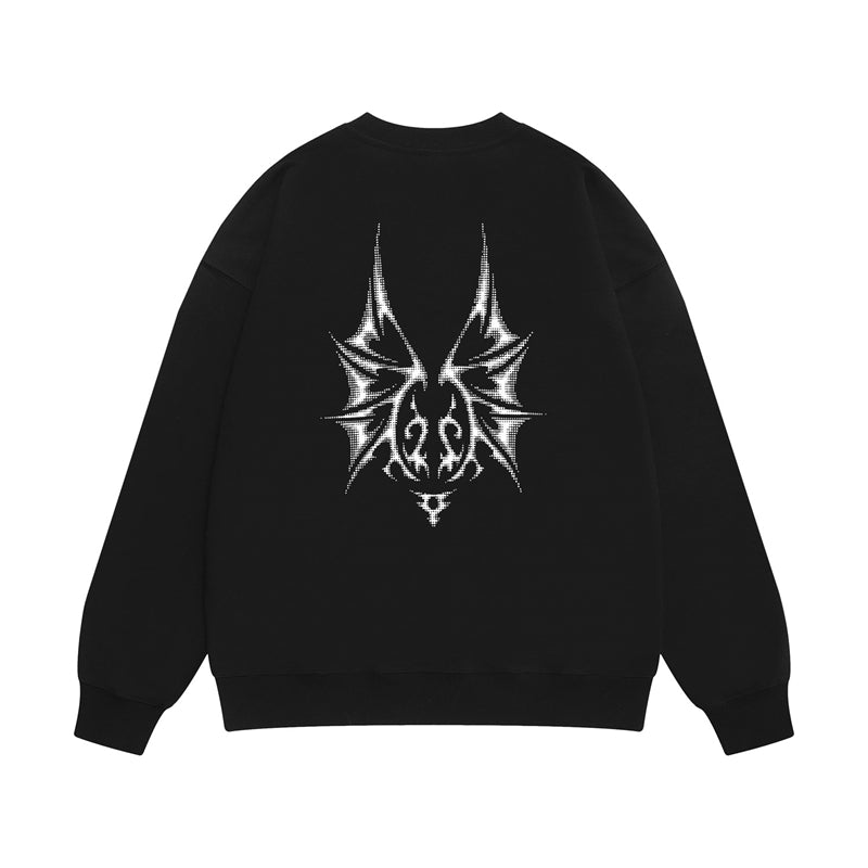 SALL Purple Fashion sweatshirts