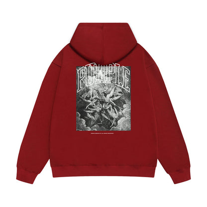 SALL Purple Fashion sweatshirts