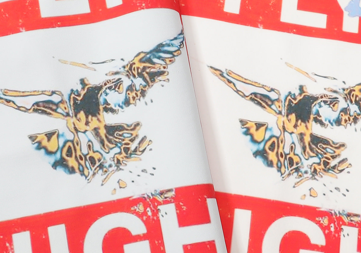 SALL Purple Fashion T-shirt