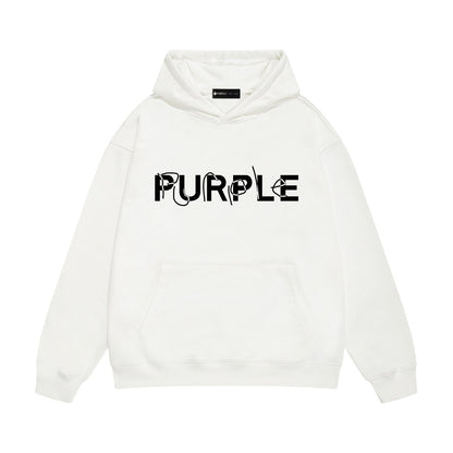 SALL Purple Fashion sweatshirts