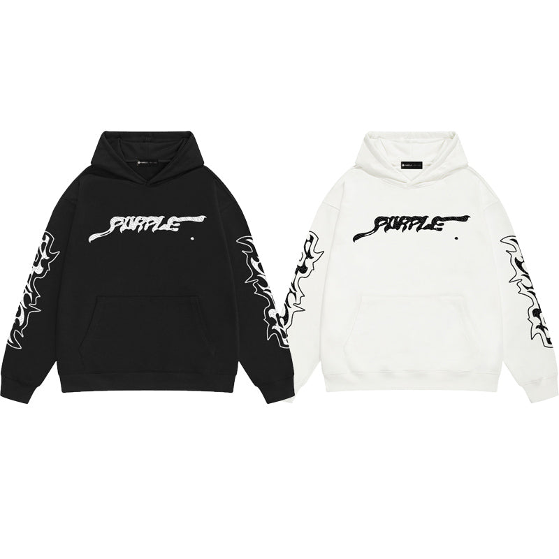 SALL Purple Fashion sweatshirts