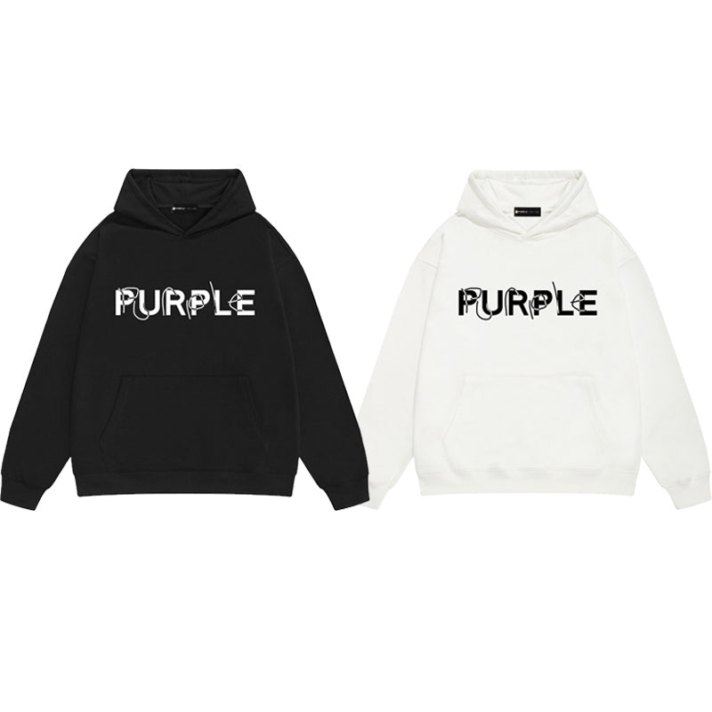 SALL Purple Fashion sweatshirts