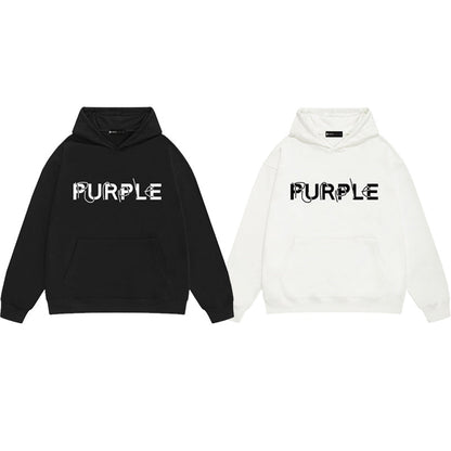 SALL Purple Fashion sweatshirts