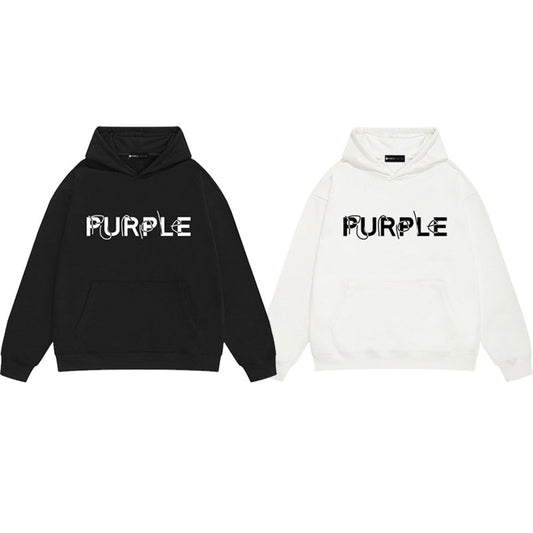 SALL Purple Fashion sweatshirts
