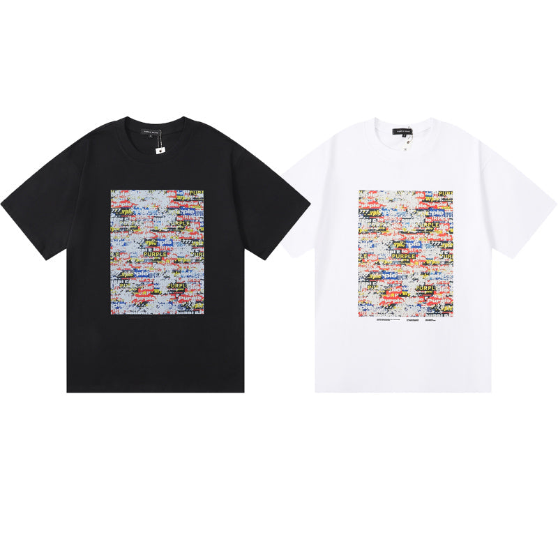 SALL Purple Fashion T-shirt