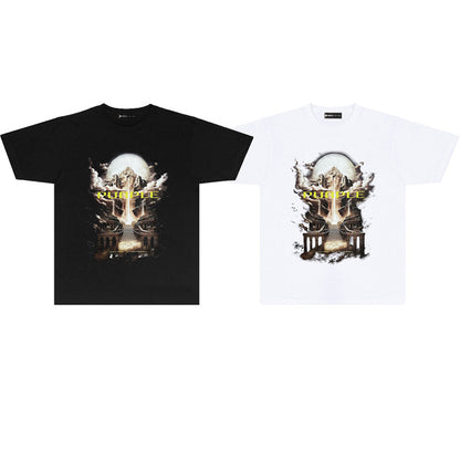 SALL Purple Fashion T-shirt