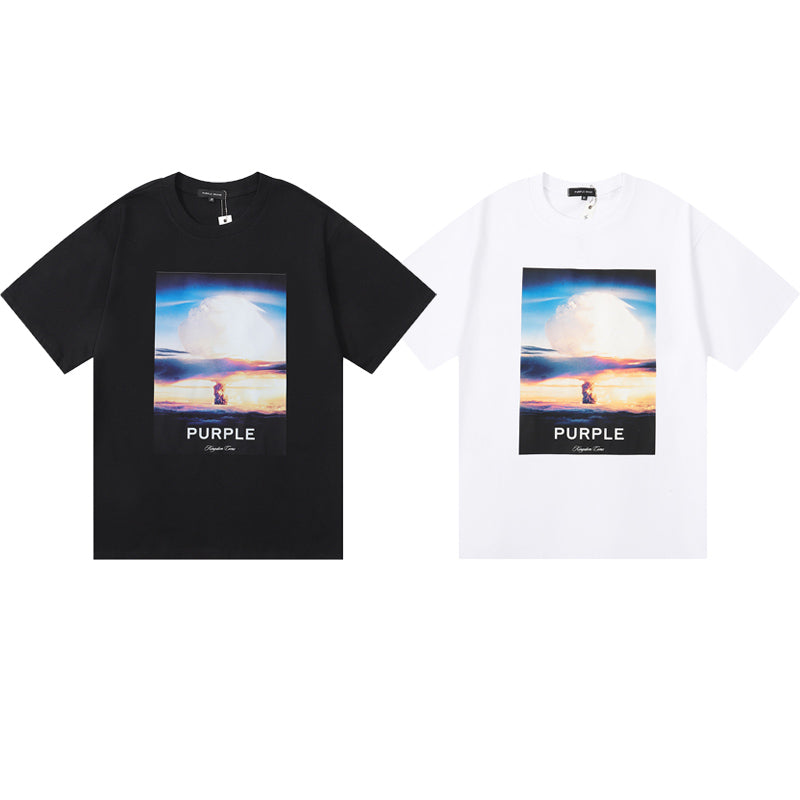 SALL Purple Fashion T-shirt