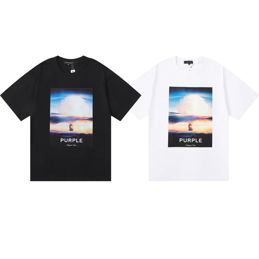 SALL Purple Fashion T-shirt