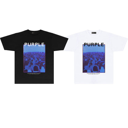 SALL Purple Fashion T-shirt