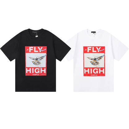 SALL Purple Fashion T-shirt