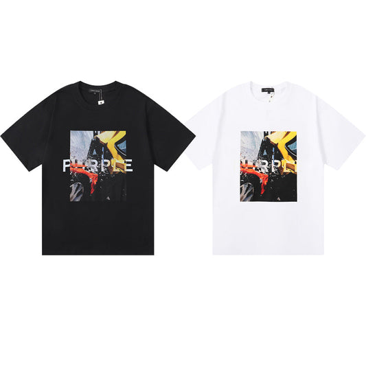 SALL Purple Fashion T-shirt