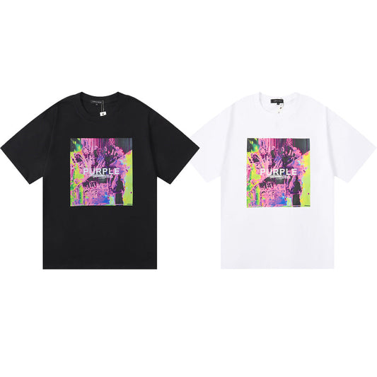 SALL Purple Fashion T-shirt