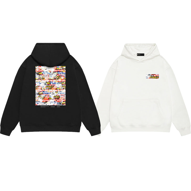 SALL Purple Fashion sweatshirts