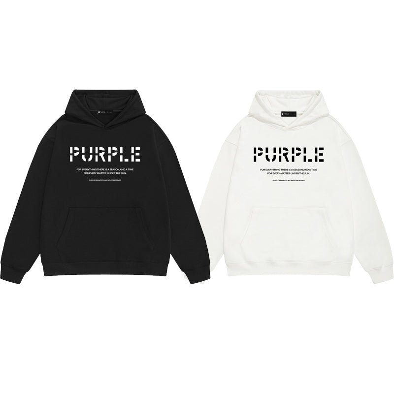 SALL Purple Fashion sweatshirts