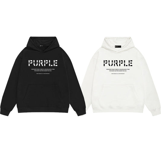 SALL Purple Fashion sweatshirts