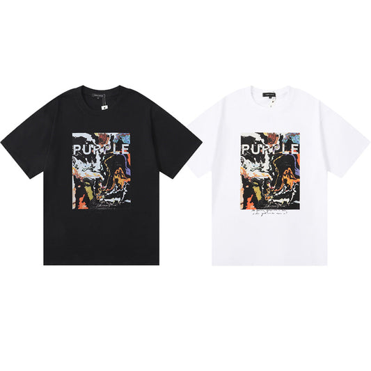 SALL Purple Fashion T-shirt