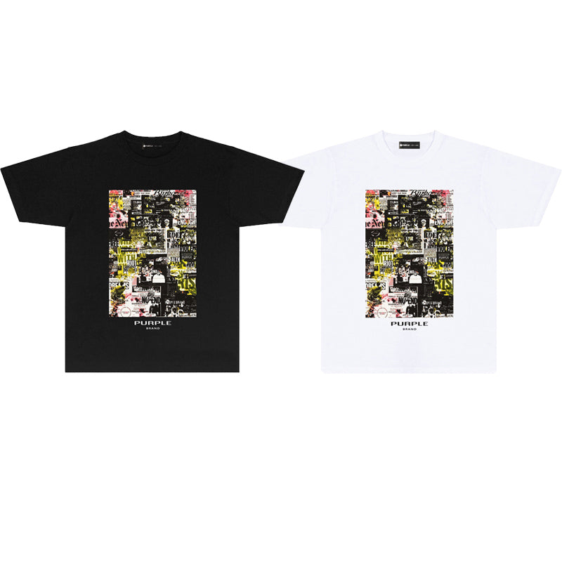 SALL Purple Fashion T-shirt