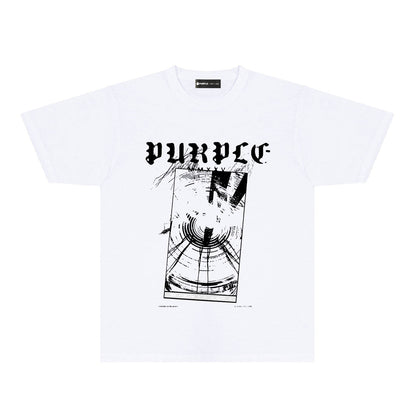 SALL Purple Fashion T-shirt