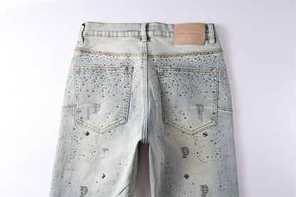 SALL Purple Fashion jeans 9127