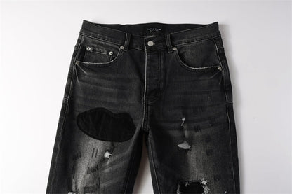 SALL Purple Fashion jeans 9135