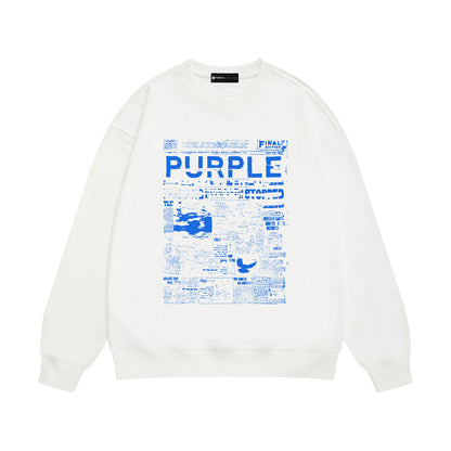 SALL Purple Fashion sweatshirts
