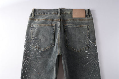 SALL Purple Fashion jeans 9122