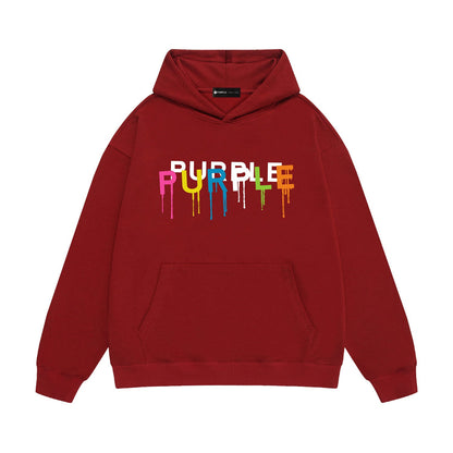 SALL Purple Fashion sweatshirts