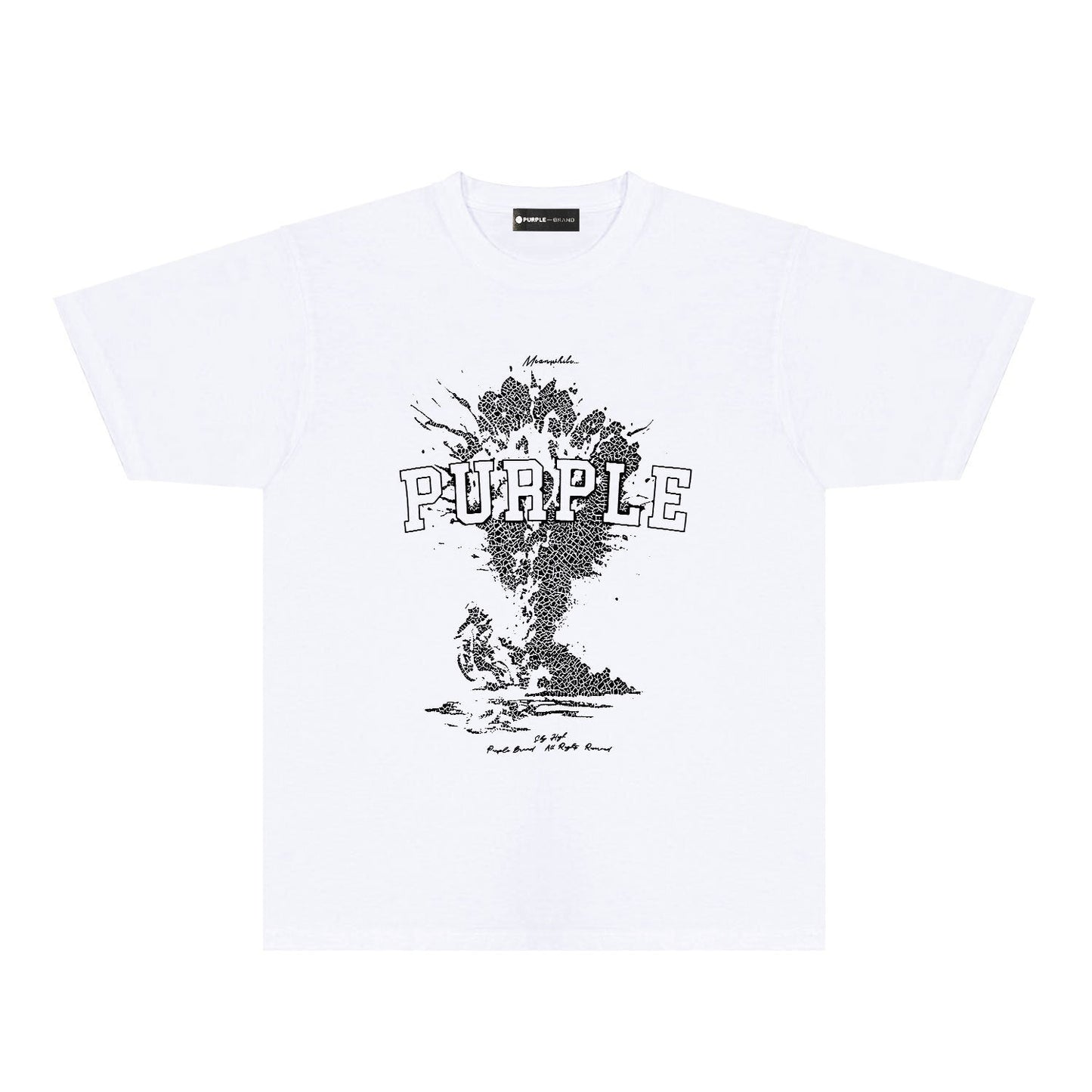 SALL Purple Fashion T-shirt