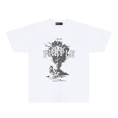 SALL Purple Fashion T-shirt